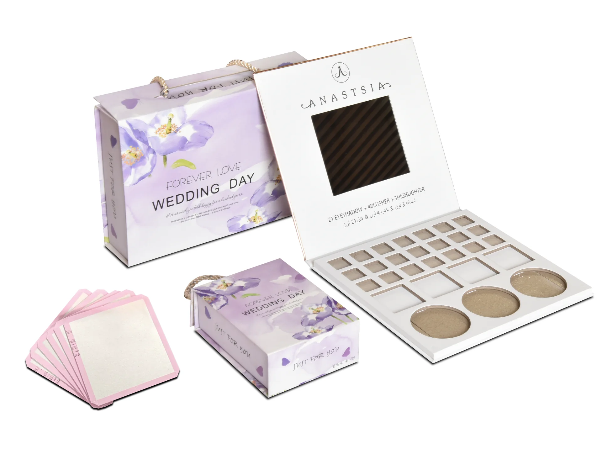 Gift box and cosmetics presentation box applications