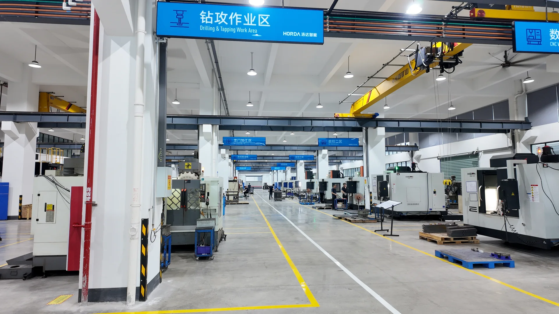 HORDA machining workshop and production equipment 6