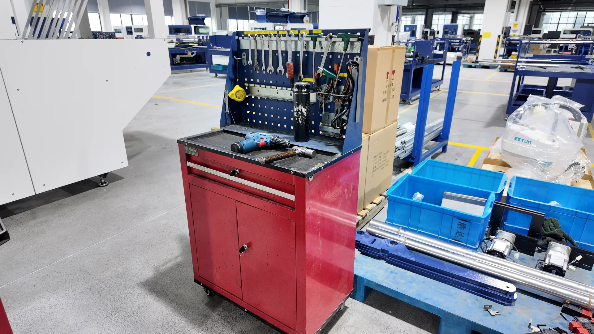HORDA packaging machinery production workshop