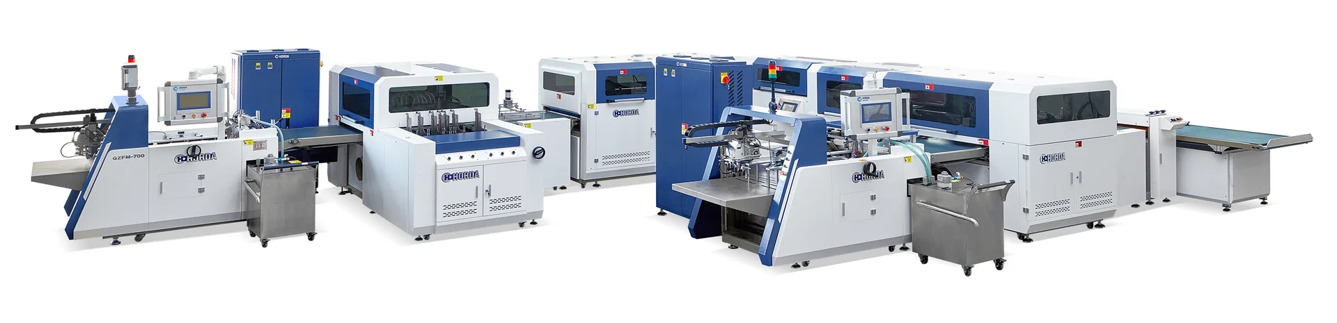 HORDA QZFM-700A/900A/1000A case making and inner laminating machine