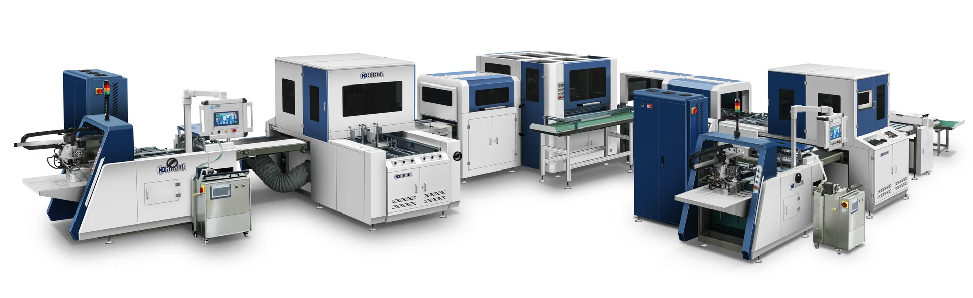 HORDA QZFM-700E case making and inner laminating machine