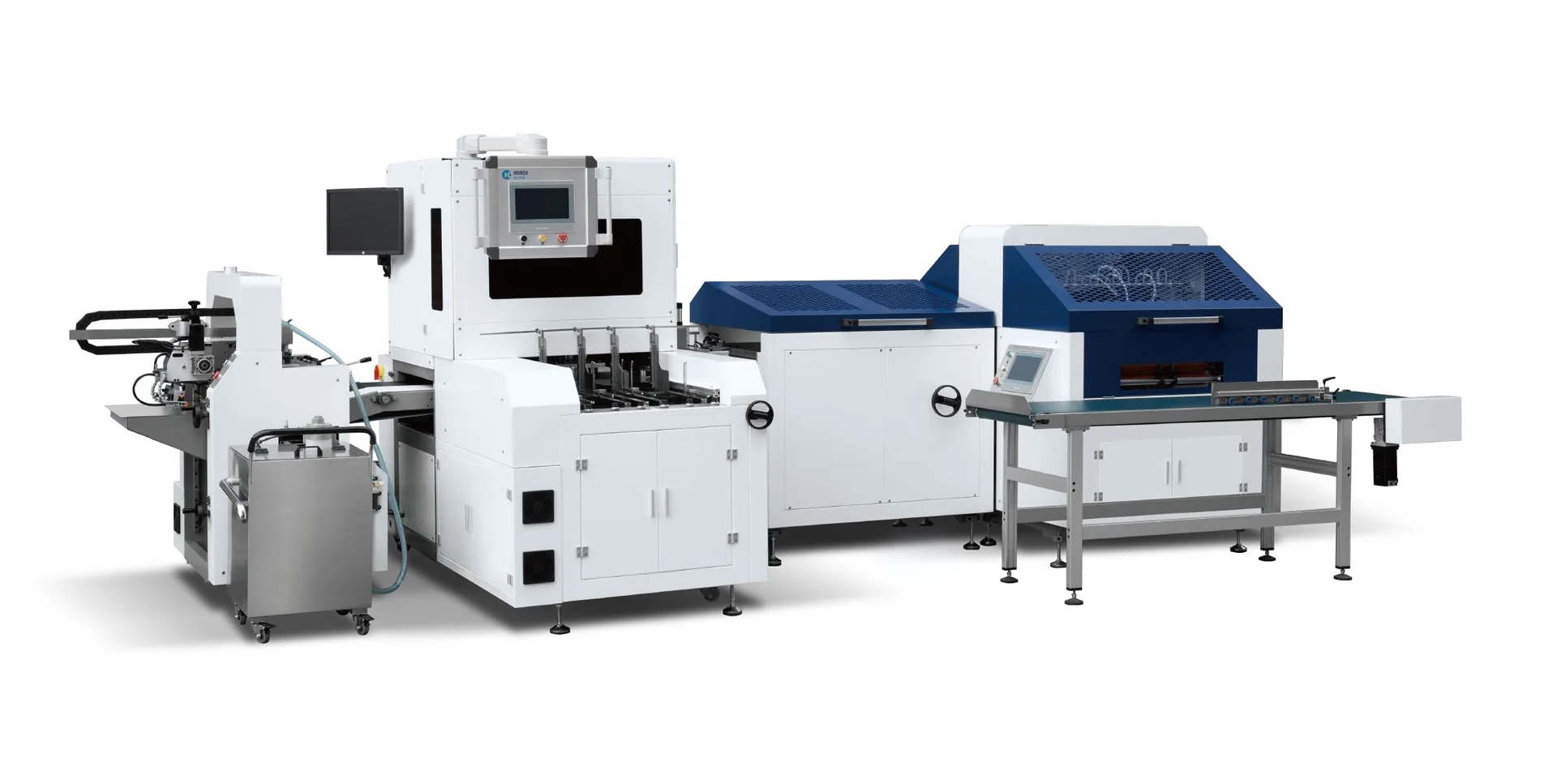 HORDA ZFM-500B automatic round corner case making machine pictured in the 2026 catalogue
