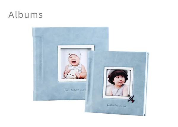 Rigid photo album cover